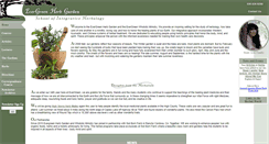 Desktop Screenshot of evergreenherbgarden.org